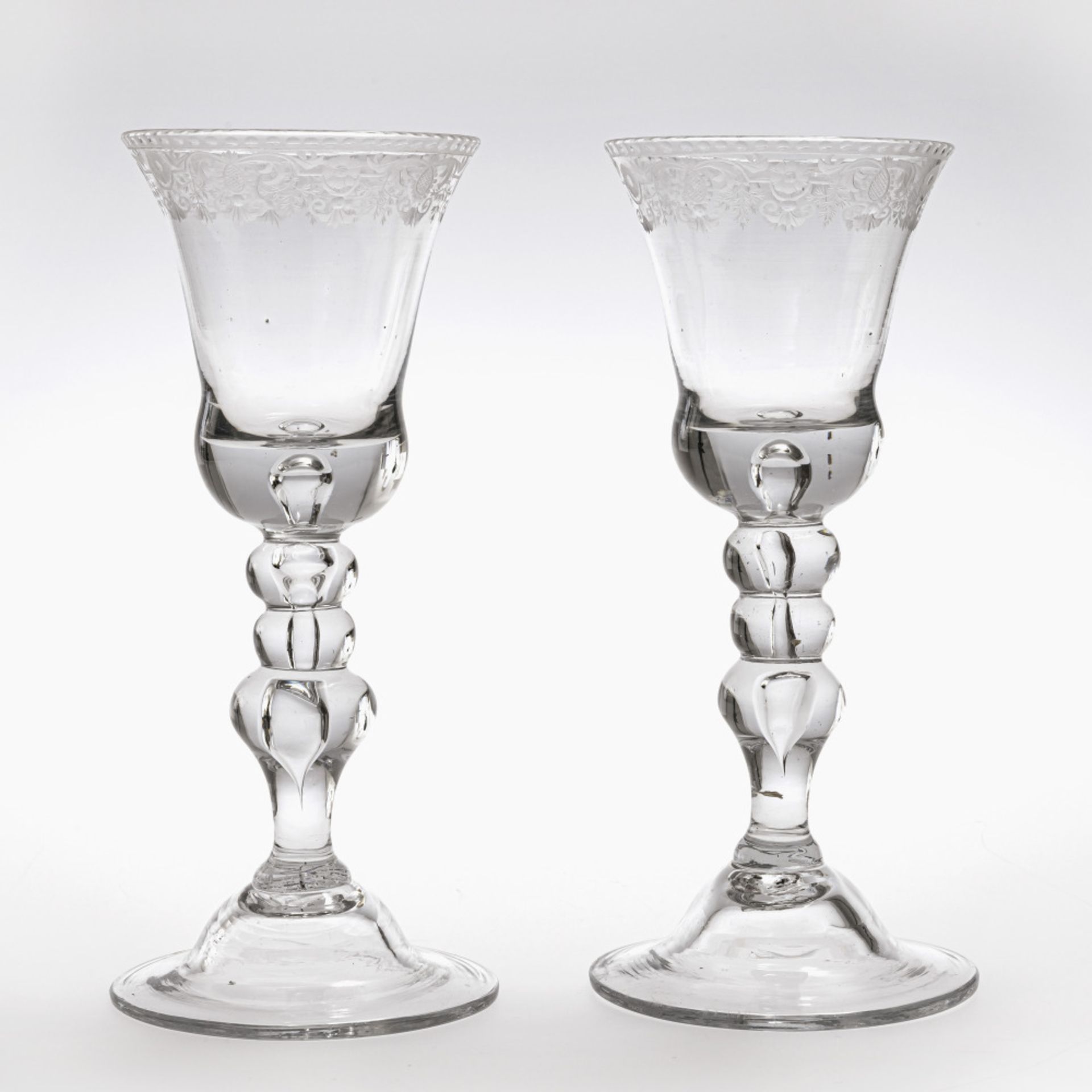 Two goblets - England (?), 18th century