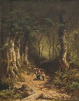 Adolf Lier - Forest landscape