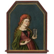 Oberrheinischer Meister um 1500 - Hl. Maria Magdalena