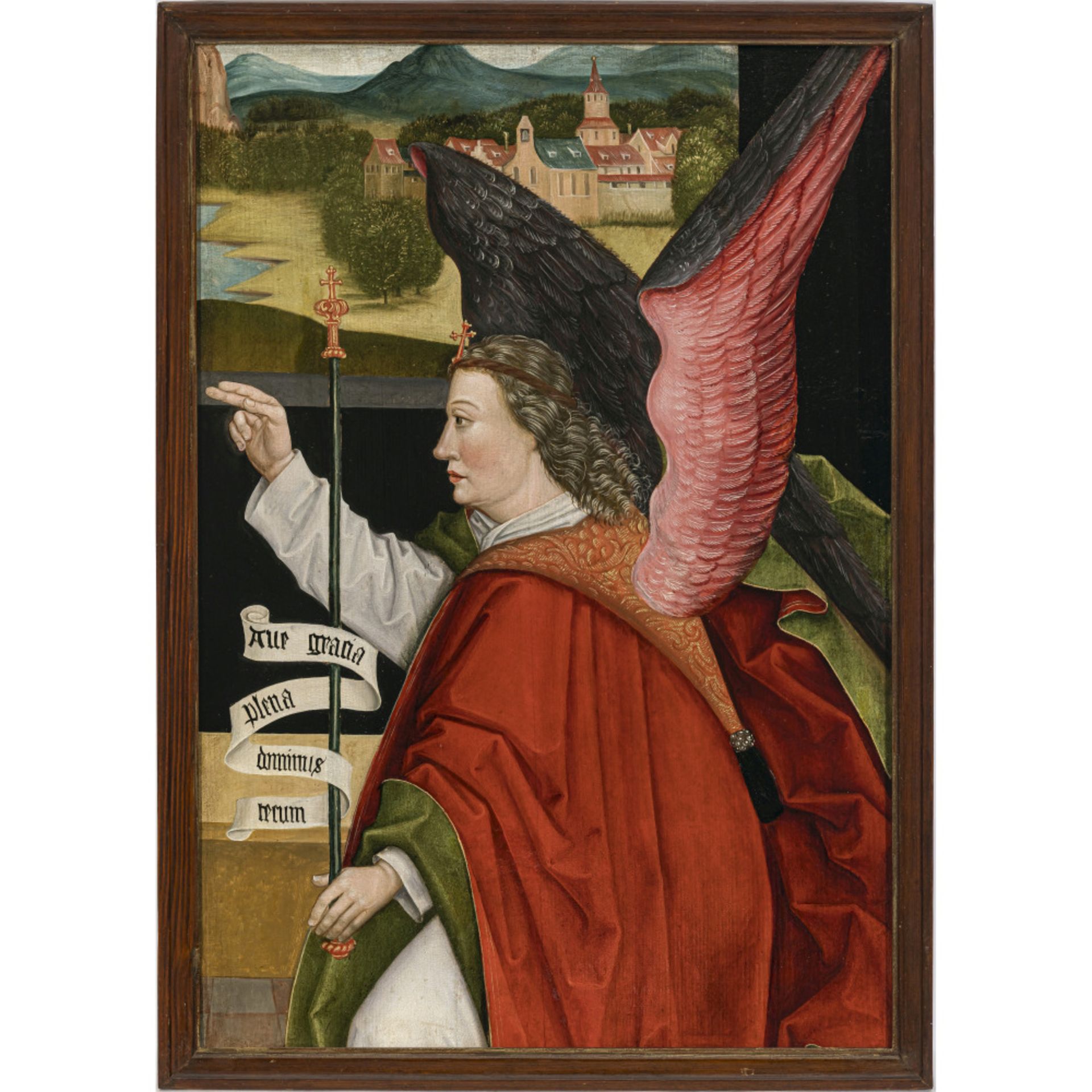 Claus Strigel - Two panels with the Annunciation - Image 4 of 5