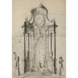 Johann Georg Dirr - Sketch for an eight-column high altar for the Salem Minster