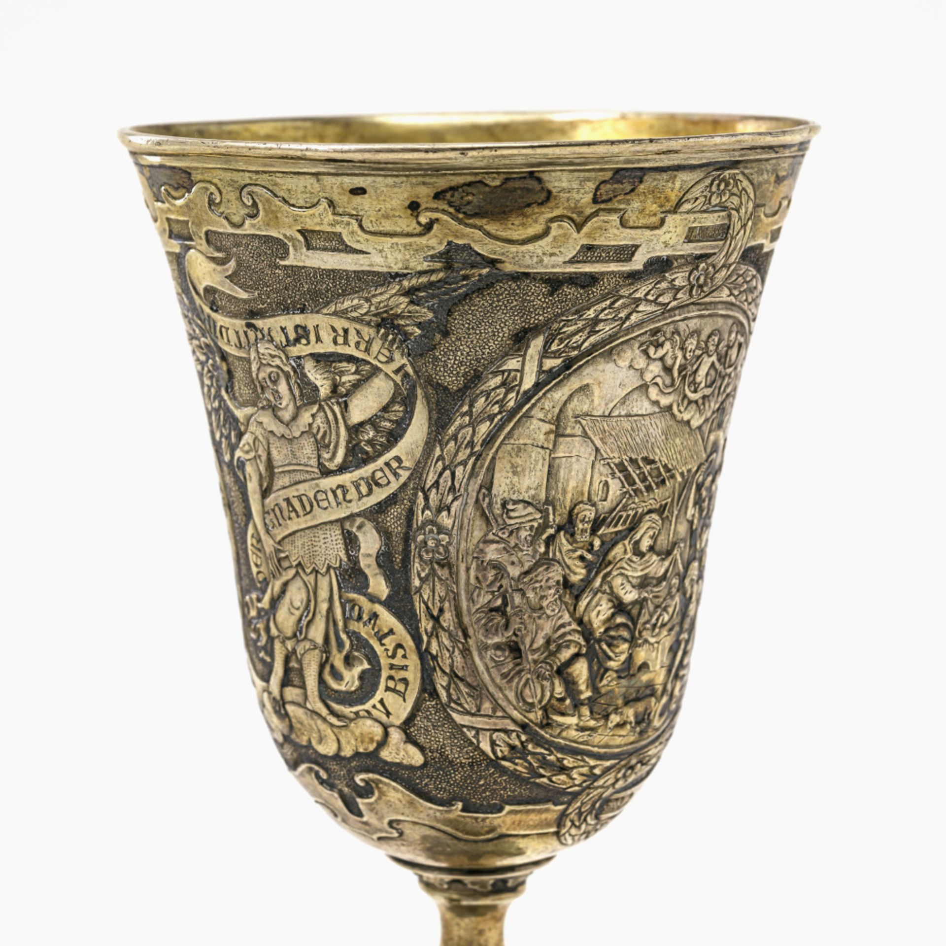 A chalice - 17th century - Image 3 of 4