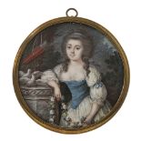 Frankreich 18th century - Portrait of a young woman as Venus