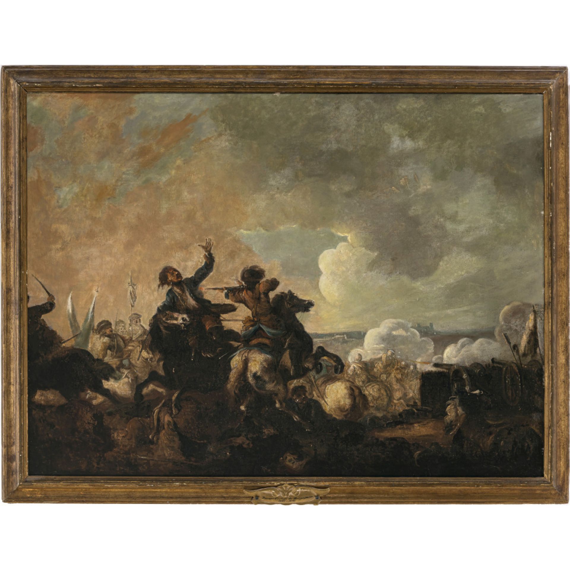 Jacques Courtois gen. Le Bourguignon, Art des - Cavalry battle