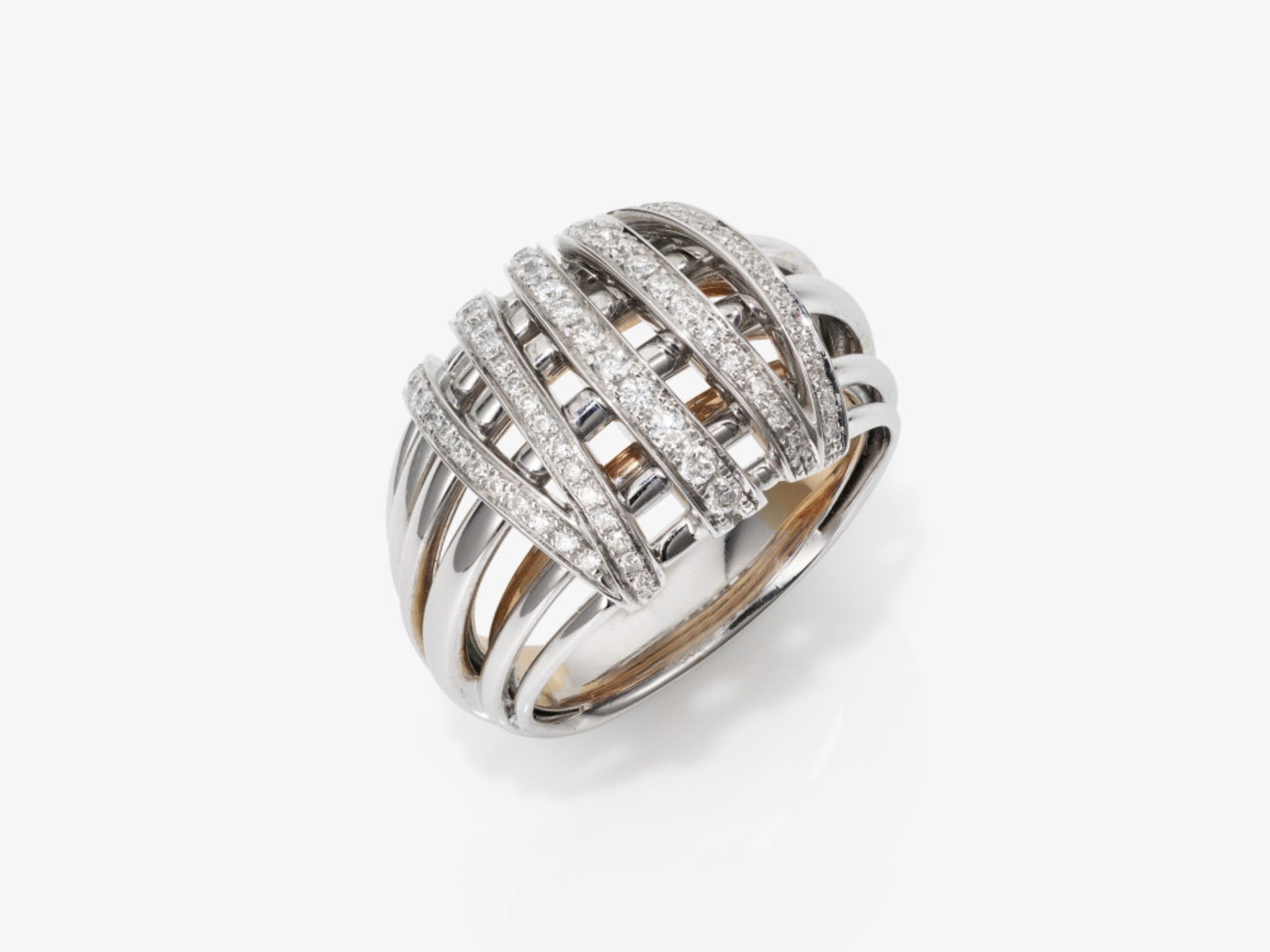 A ring with brilliant-cut diamonds - Italy, CHIMENTO