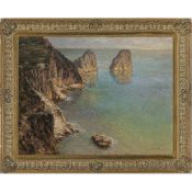 Louis Wöhner - "Capri (Südküste mit Faraglioni)"
