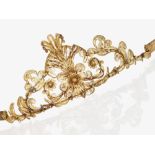A rare tiara made of gold filigree (cannetille technique) - Probably Germany, circa 1810-1820