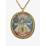 A pilgrimage pendant - Spain, Portugal or South America, 19th century