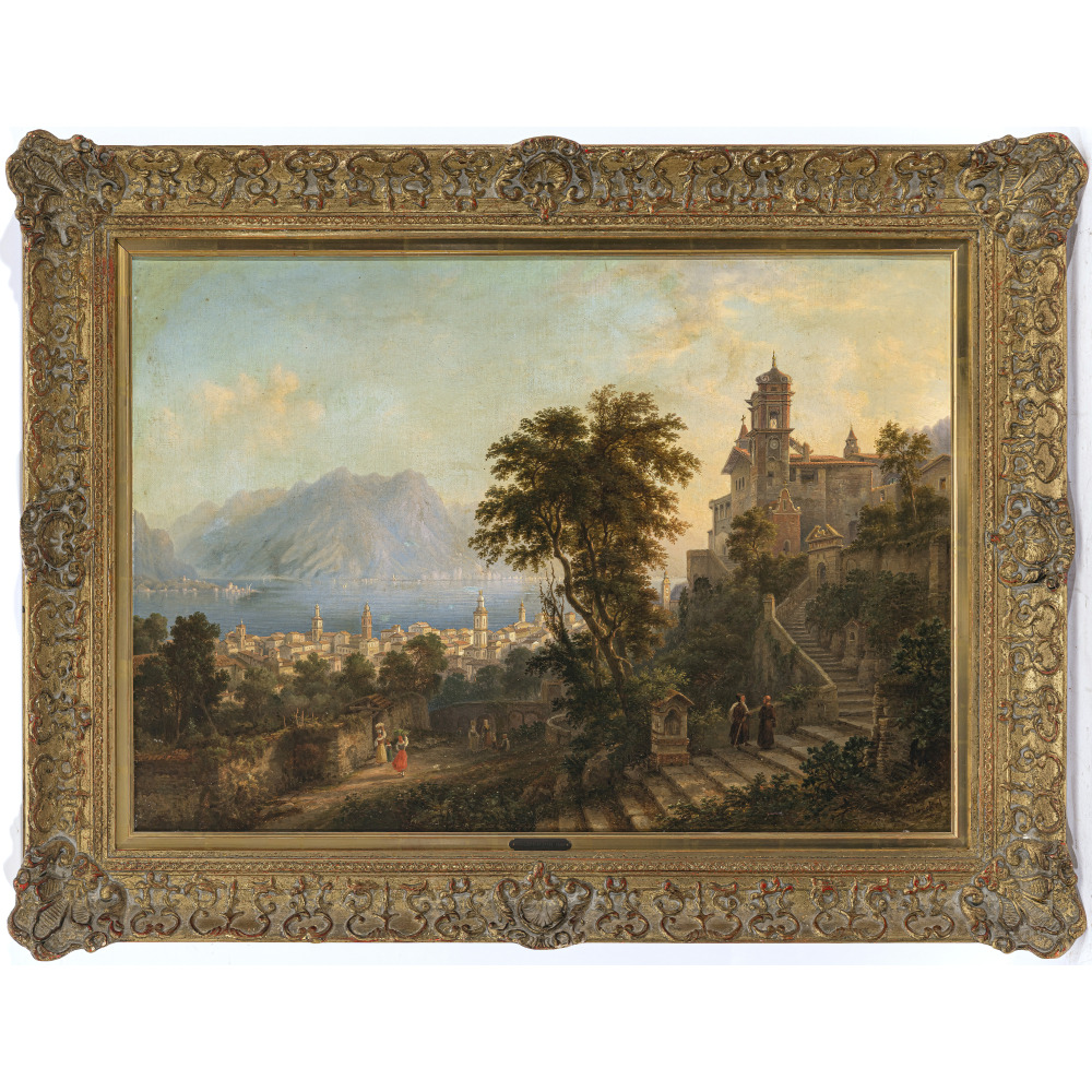 Heinrich (Karl Heinrich), gen. Henry Jäckel - On Lake Lugano - Image 2 of 4