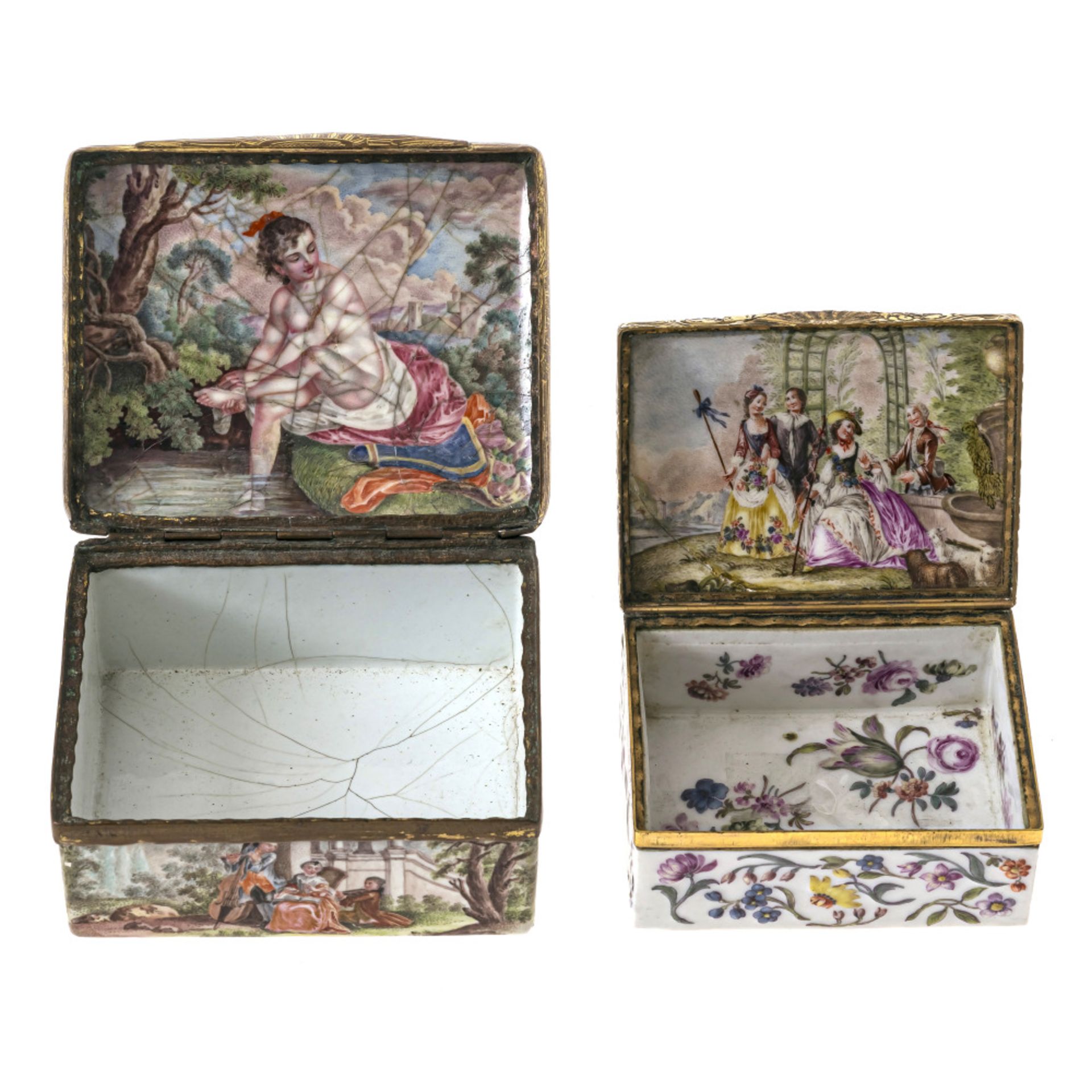 Two snuff boxes - 18th century - Image 2 of 3