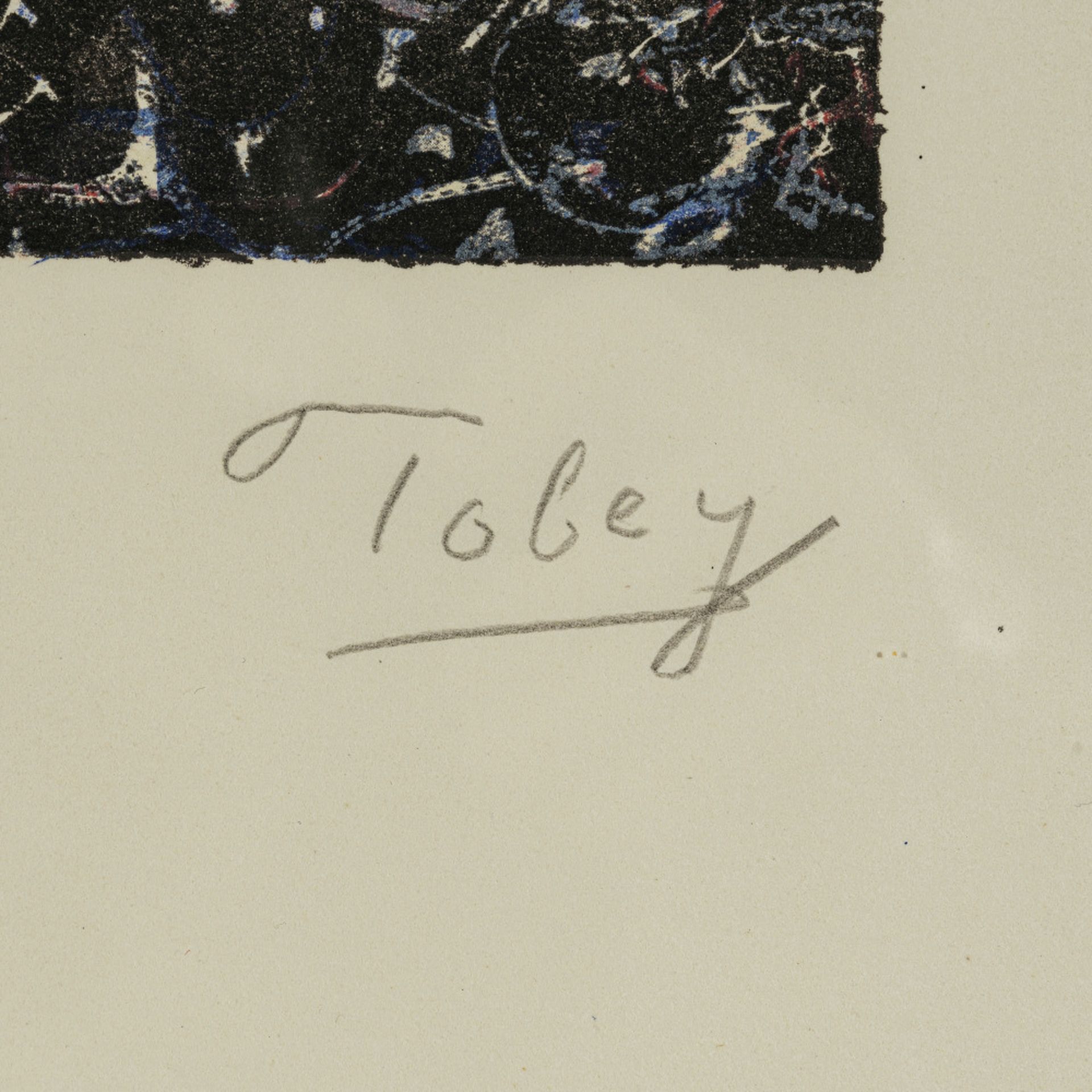 Mark Tobey - Untitled - Image 2 of 3