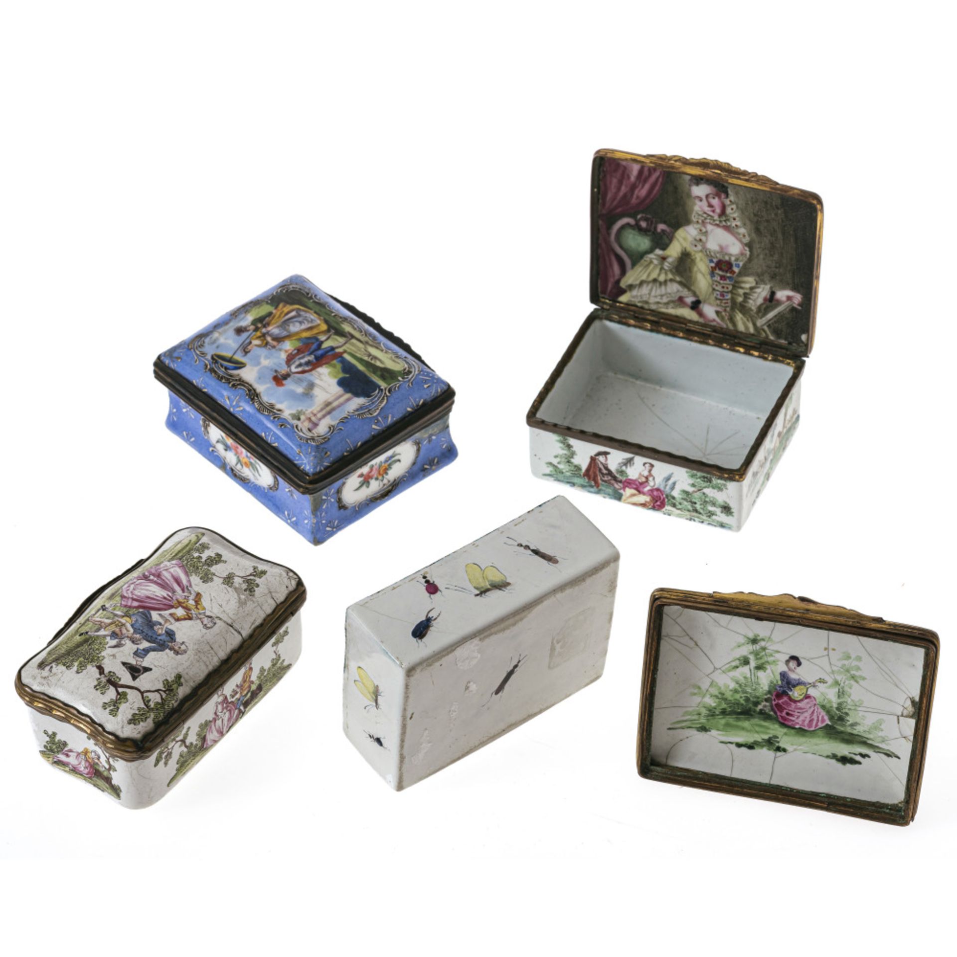 Four snuff boxes - 18th/19th century - Image 2 of 2