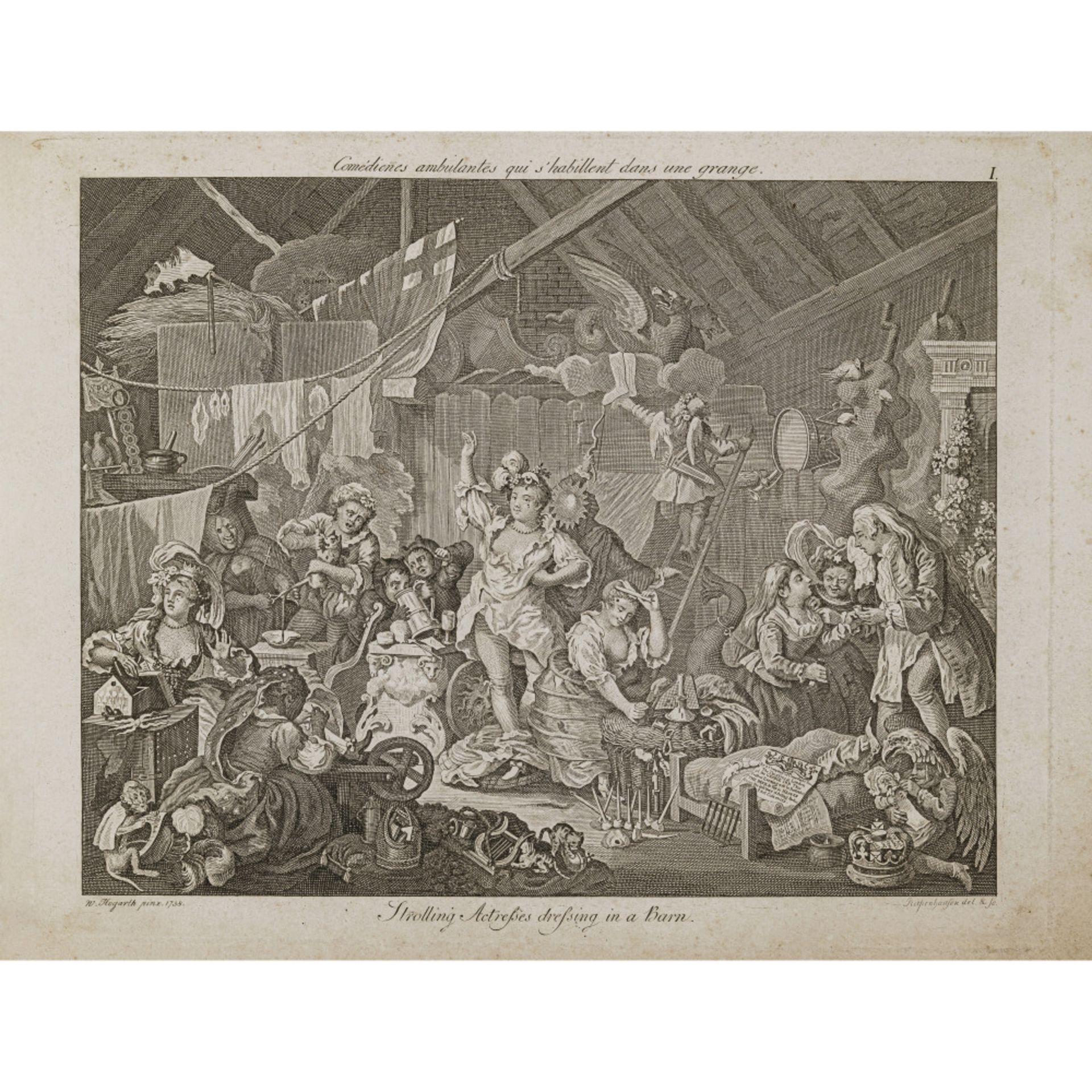 Ernst Ludwig Riepenhausen - The work of William Hogarth