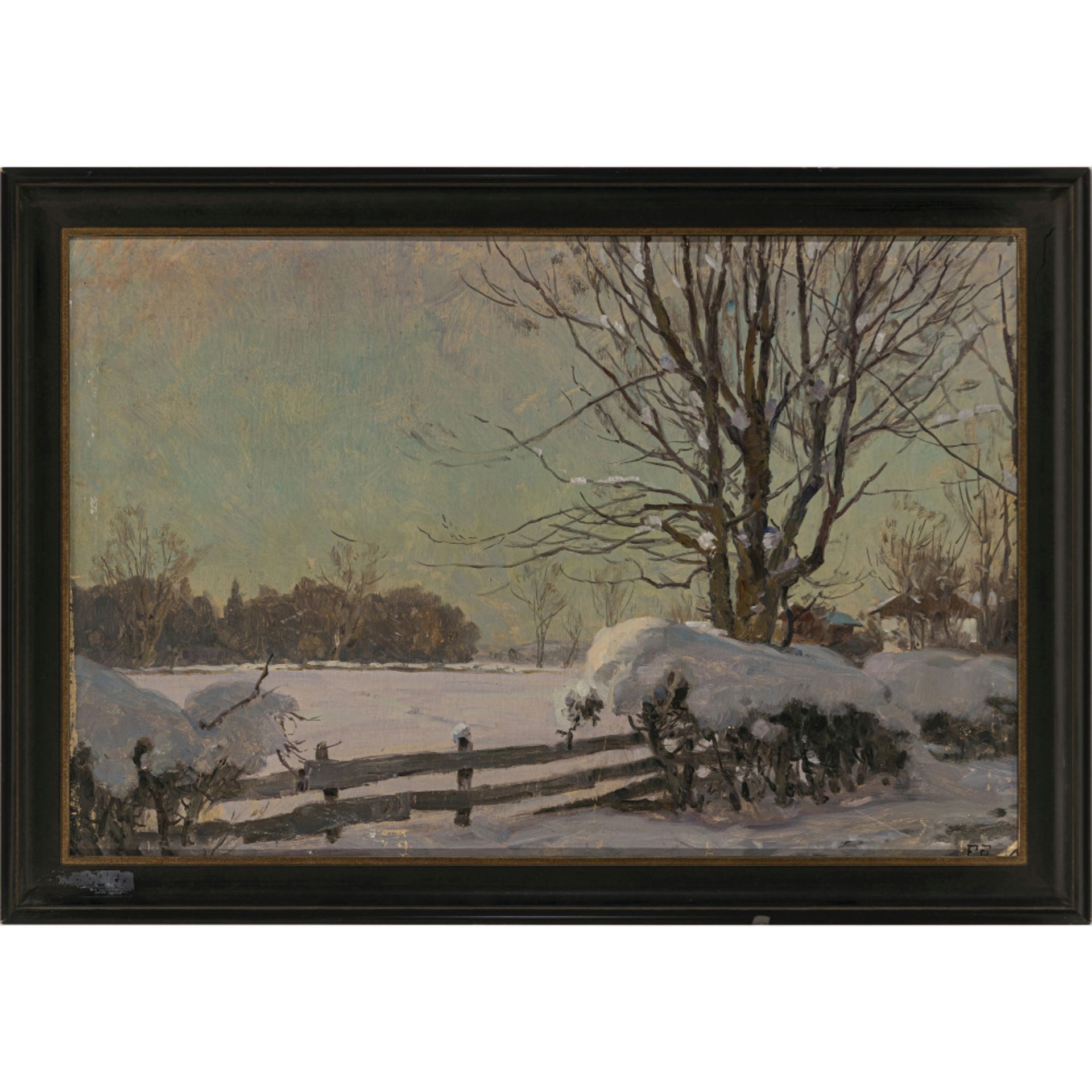 Fritz Freund - Winter landscape