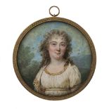 Unbekannt circa 1800 - Portrait of a lady