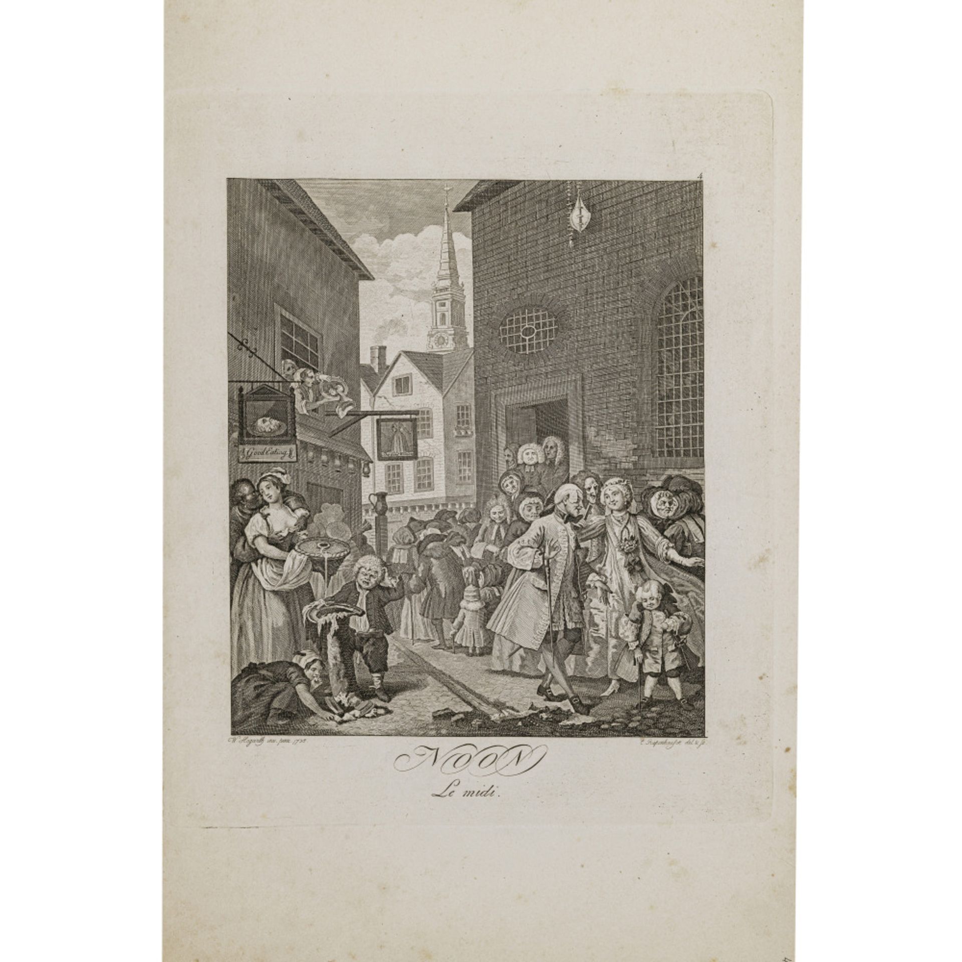 Ernst Ludwig Riepenhausen - The work of William Hogarth - Image 4 of 6