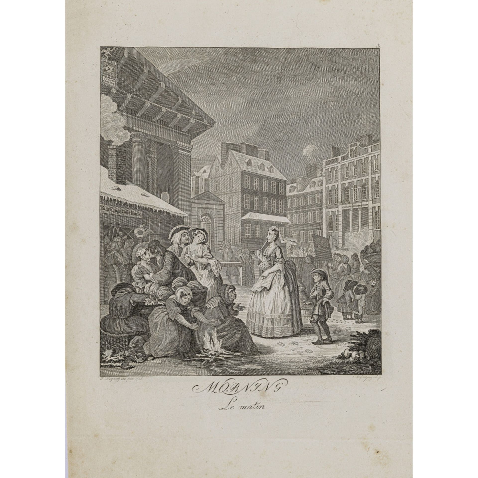 Ernst Ludwig Riepenhausen - The work of William Hogarth - Image 3 of 6