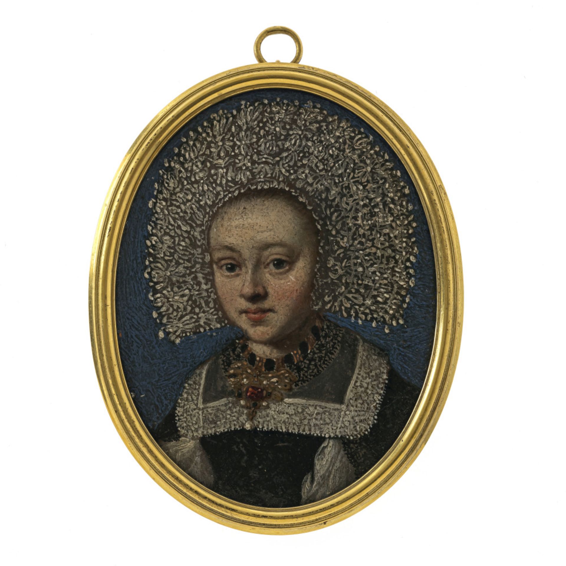 Deutsch 17th century - Portrait of a young lady