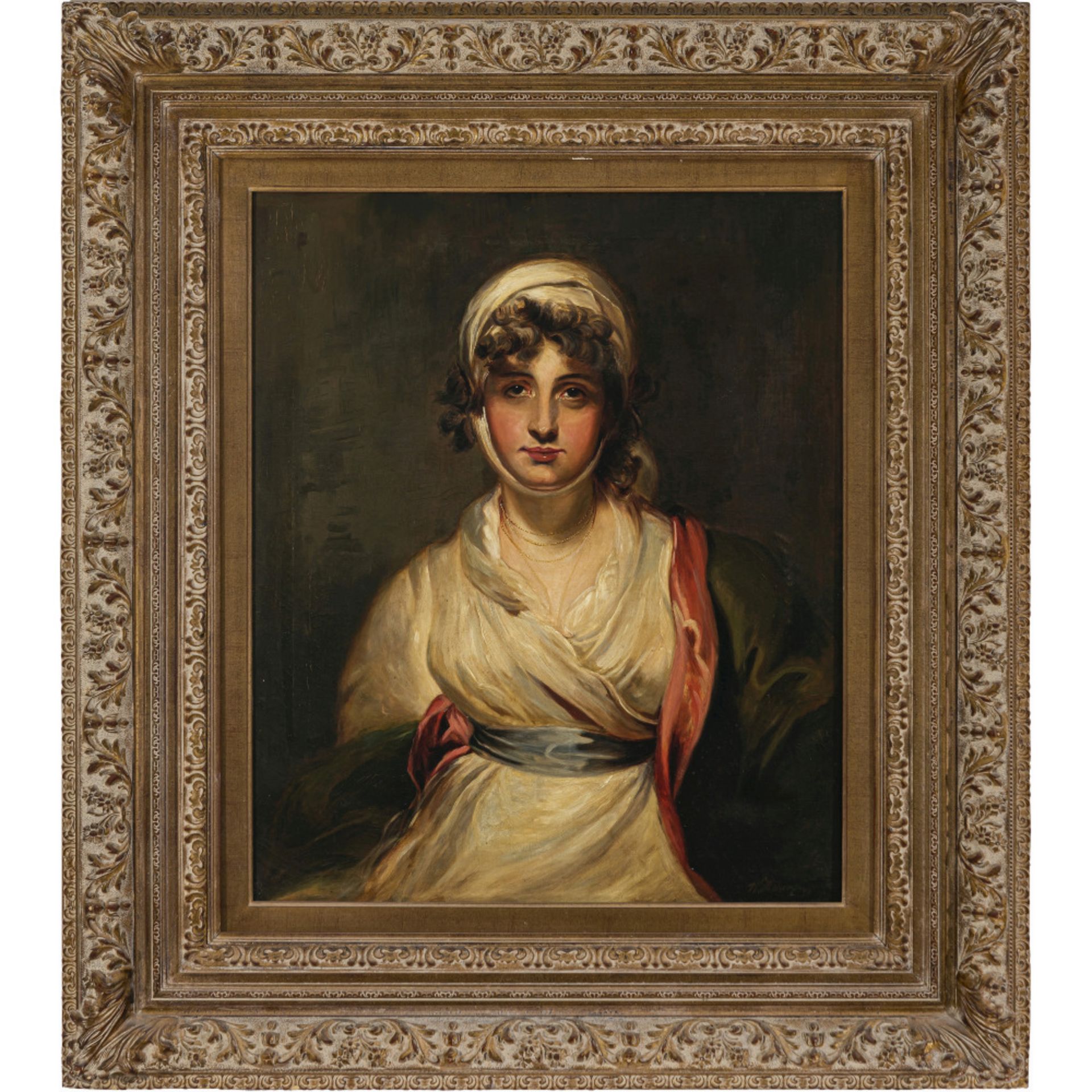 W. Fisher Um 1870 - Bildnis Sarah Siddons