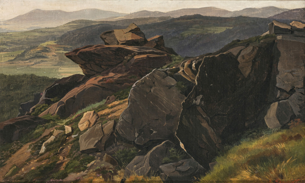 Edmund Kanoldt - Mountain landscape
