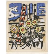 Fernand Léger - Sonnenblumen