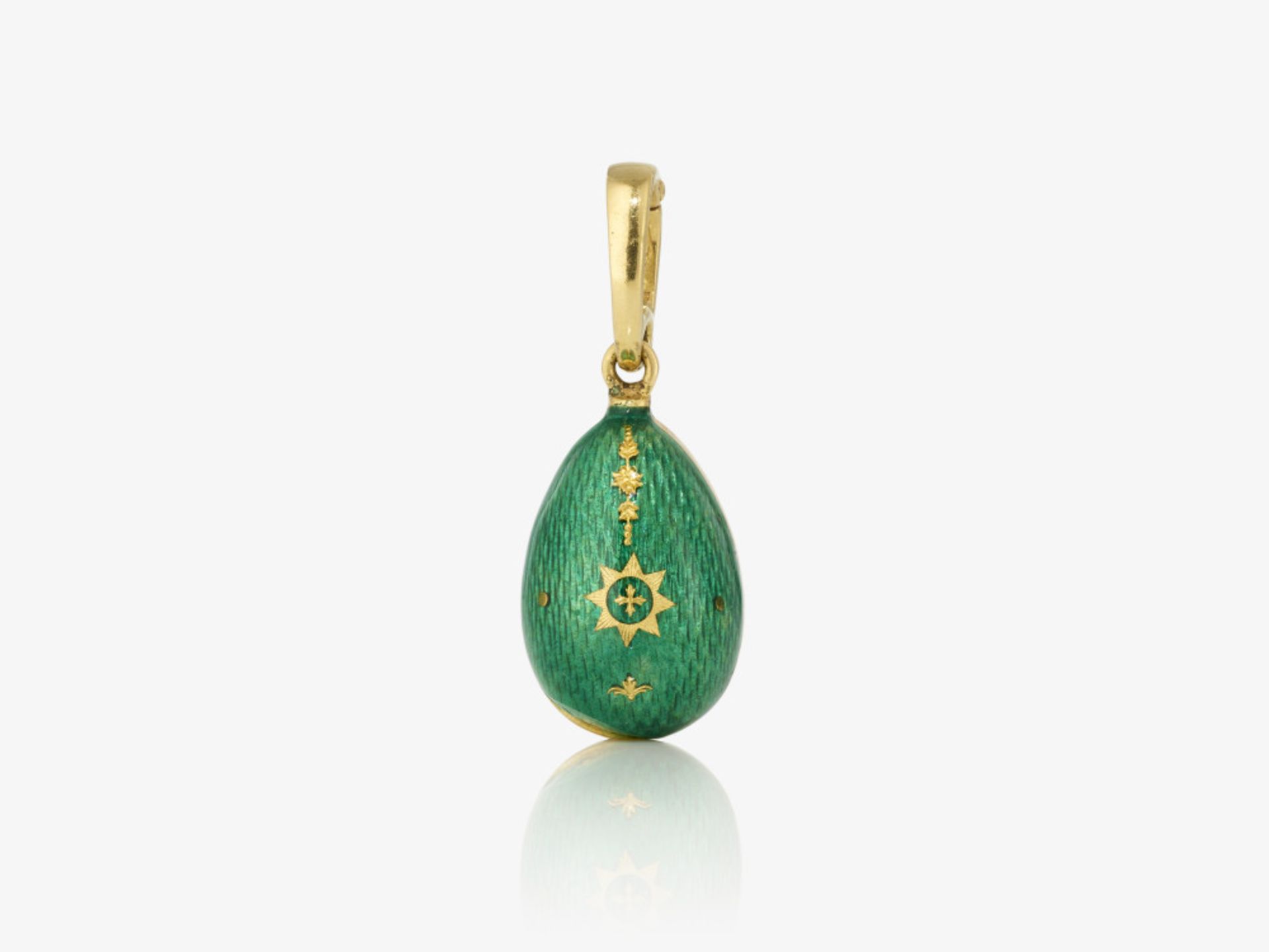 An easter egg pendant - Pforzheim, FABERGÉ VICTOR MAYER