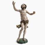 The risen Christ - South German, 2nd half of the 17th century
