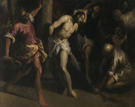 Jacopo Palma, gen. Palma il Giovane, Werkstatt - The Flagellation of Christ