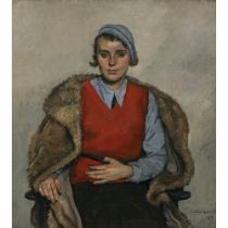 Thomas Baumgartner - Bildnis der Carola Baumgartner. 1932