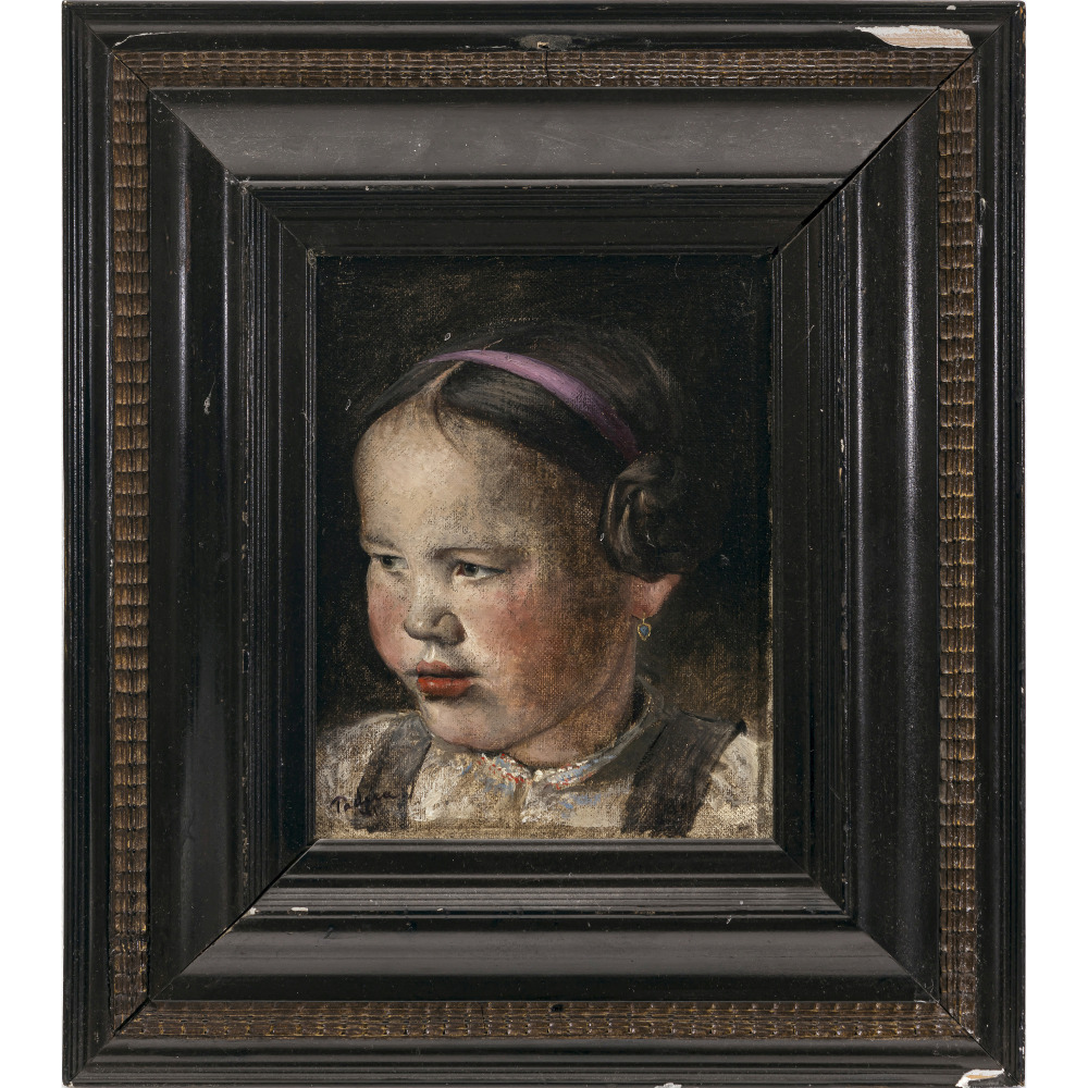 Paul Mathias Padua - Little girl. 1941 - Image 2 of 2