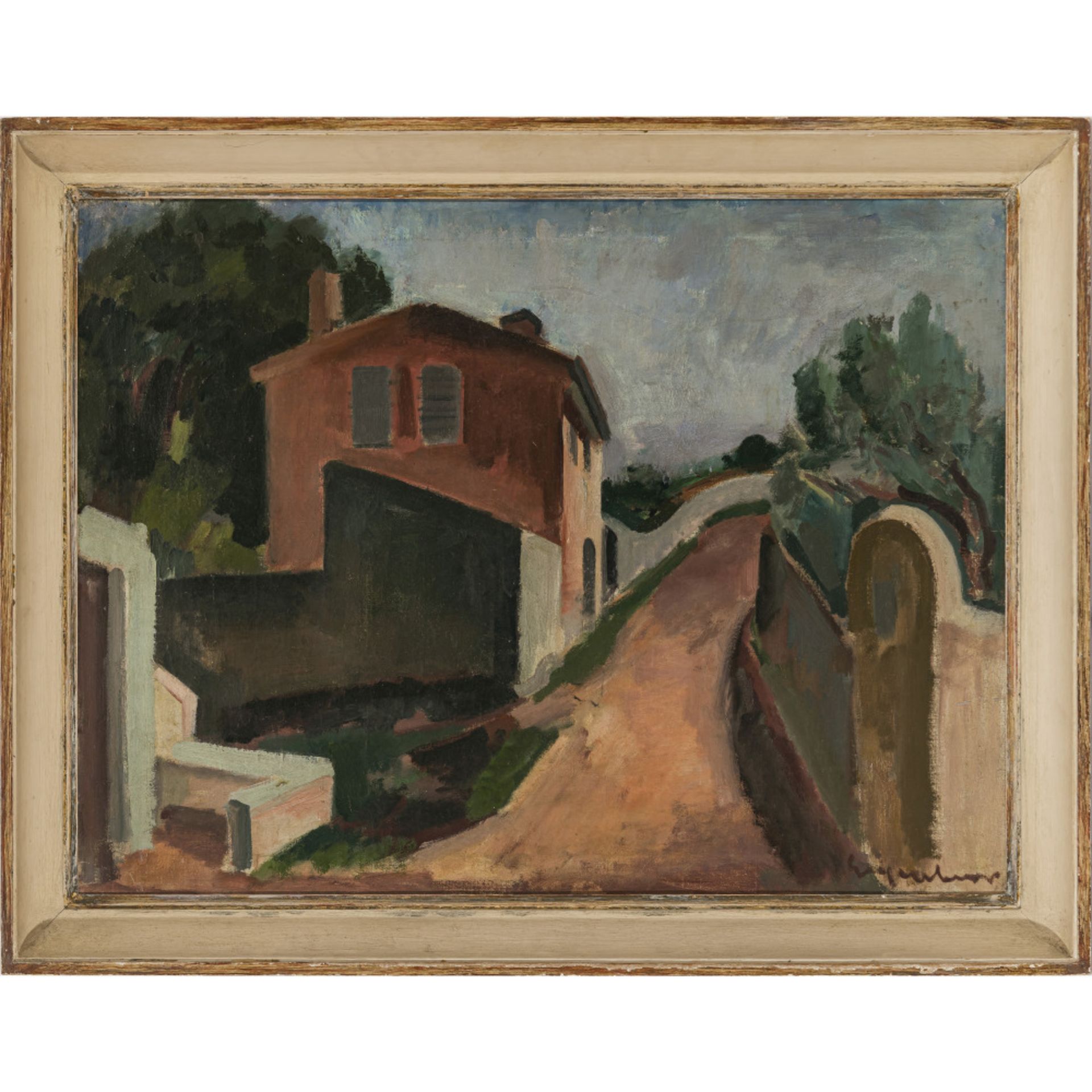 Otto Geigenberger - Strasse in Cassis - Bild 2 aus 3