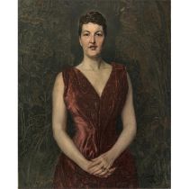 Wilhelm Trübner - Bildnis der Mrs. Crawley. 1891.