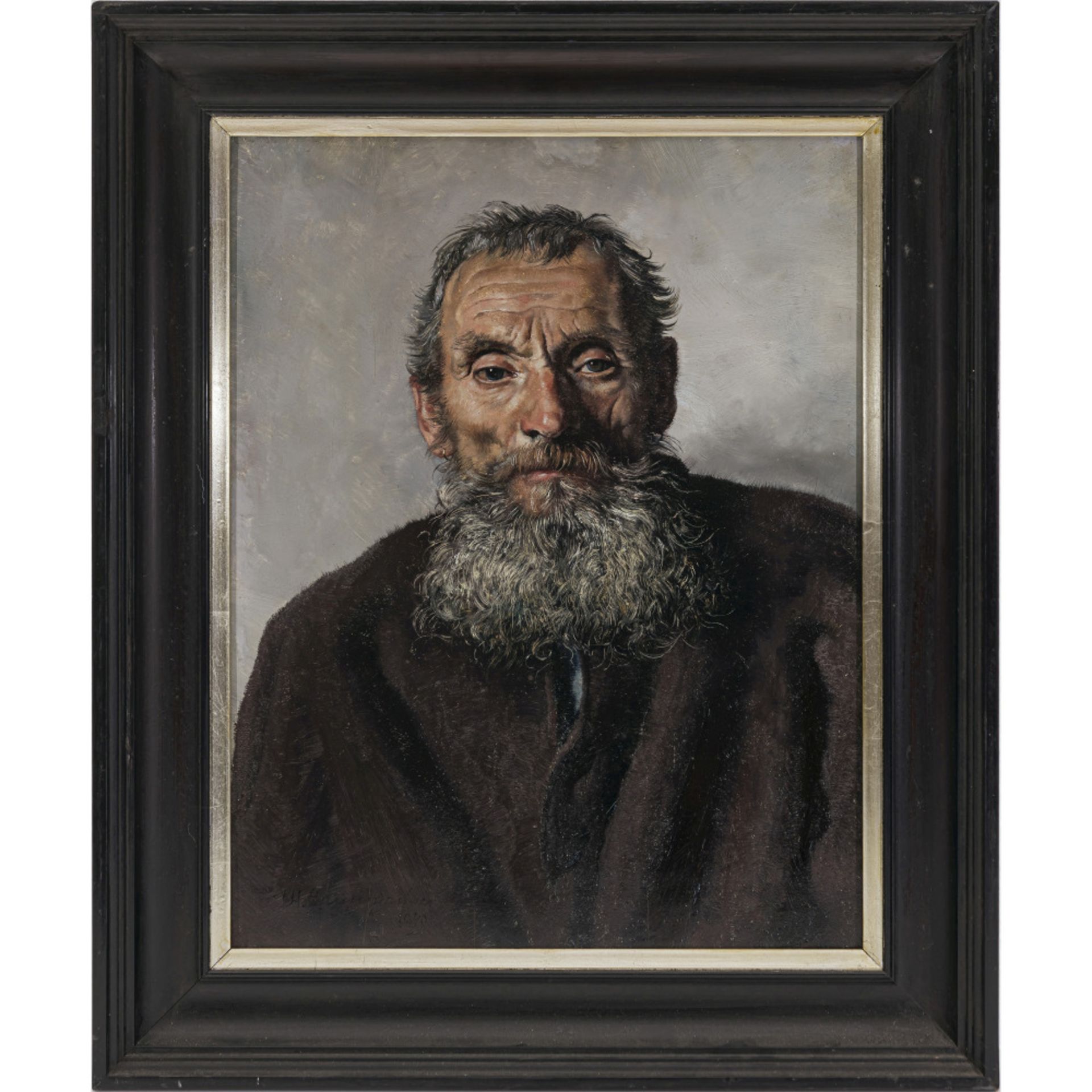 Thomas Baumgartner - Portrait of an old man with a beard - Image 2 of 2