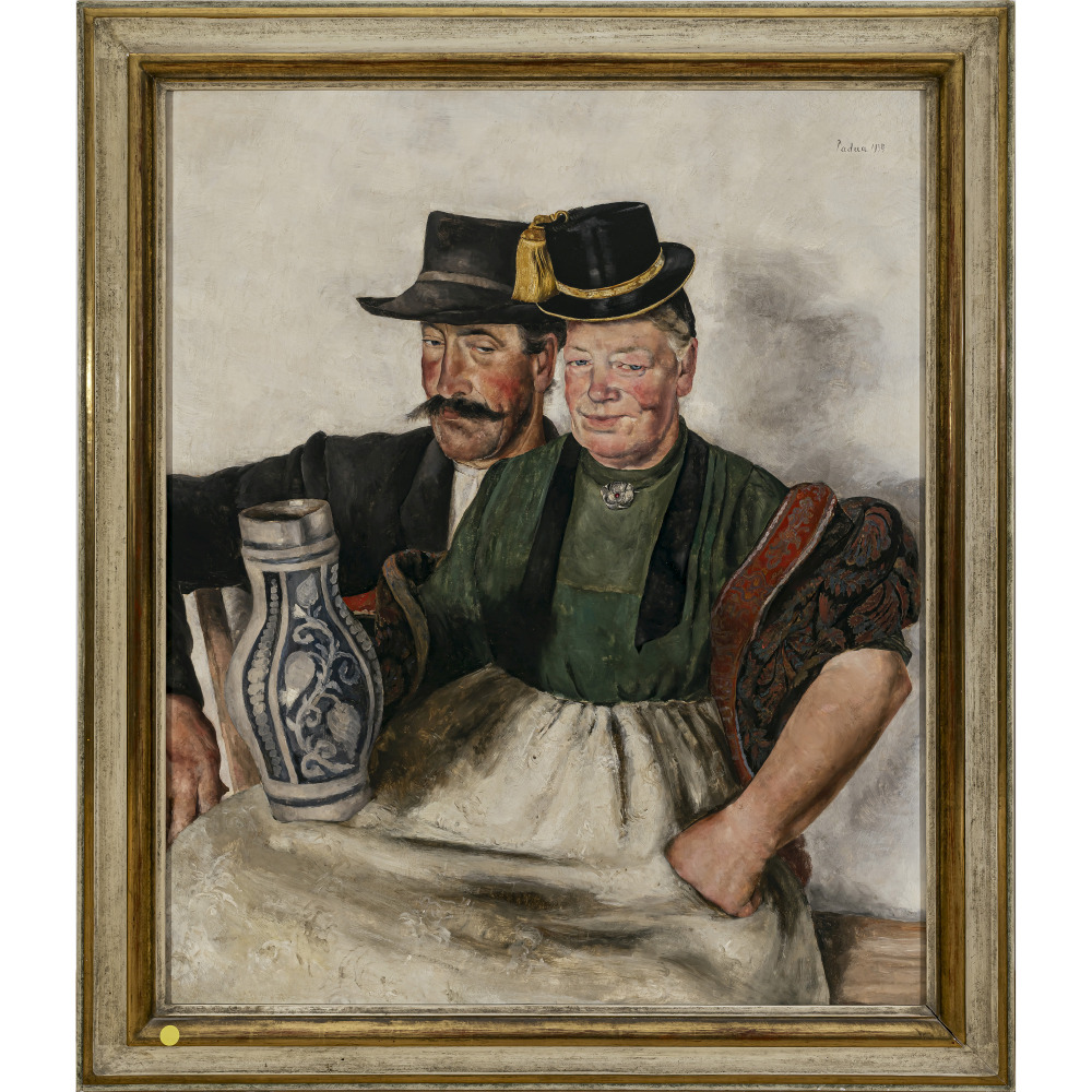 Paul Mathias Padua - Älteres Bauernpaar. 1934 - Bild 2 aus 3