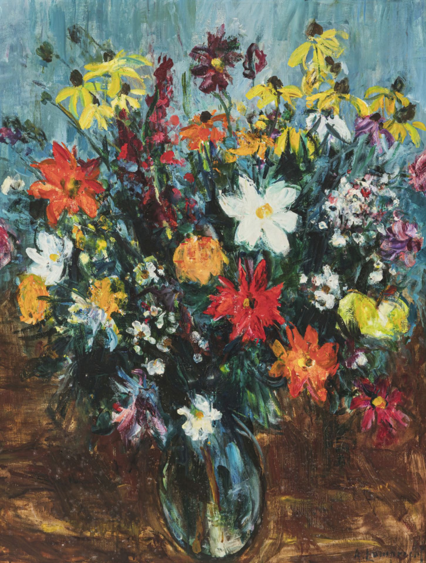 Anton Lamprecht - Floral still life