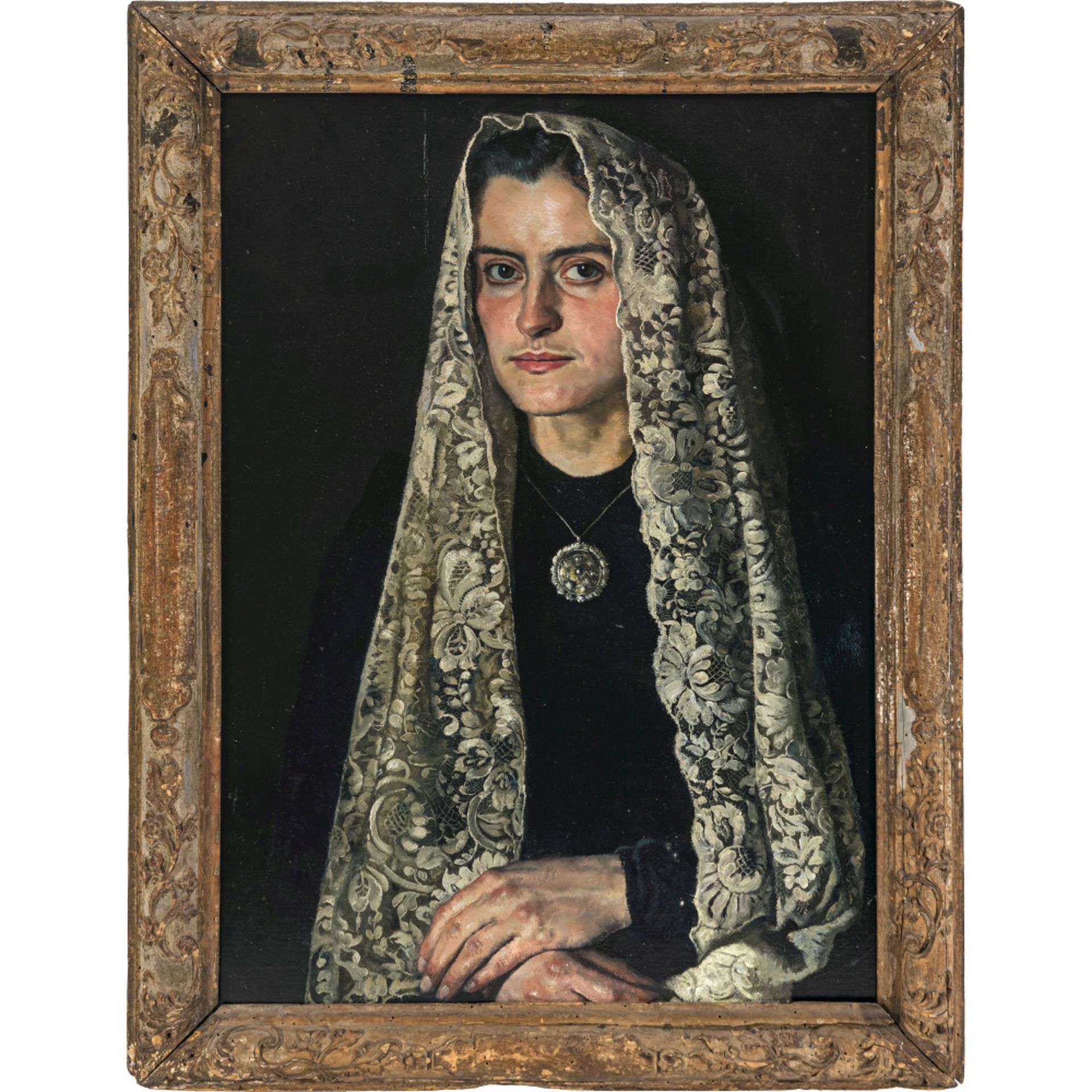 Thomas Baumgartner - Italian woman with lace headscarf - Image 2 of 2