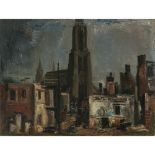 Otto Geigenberger - Ruins in Ulm. 1945