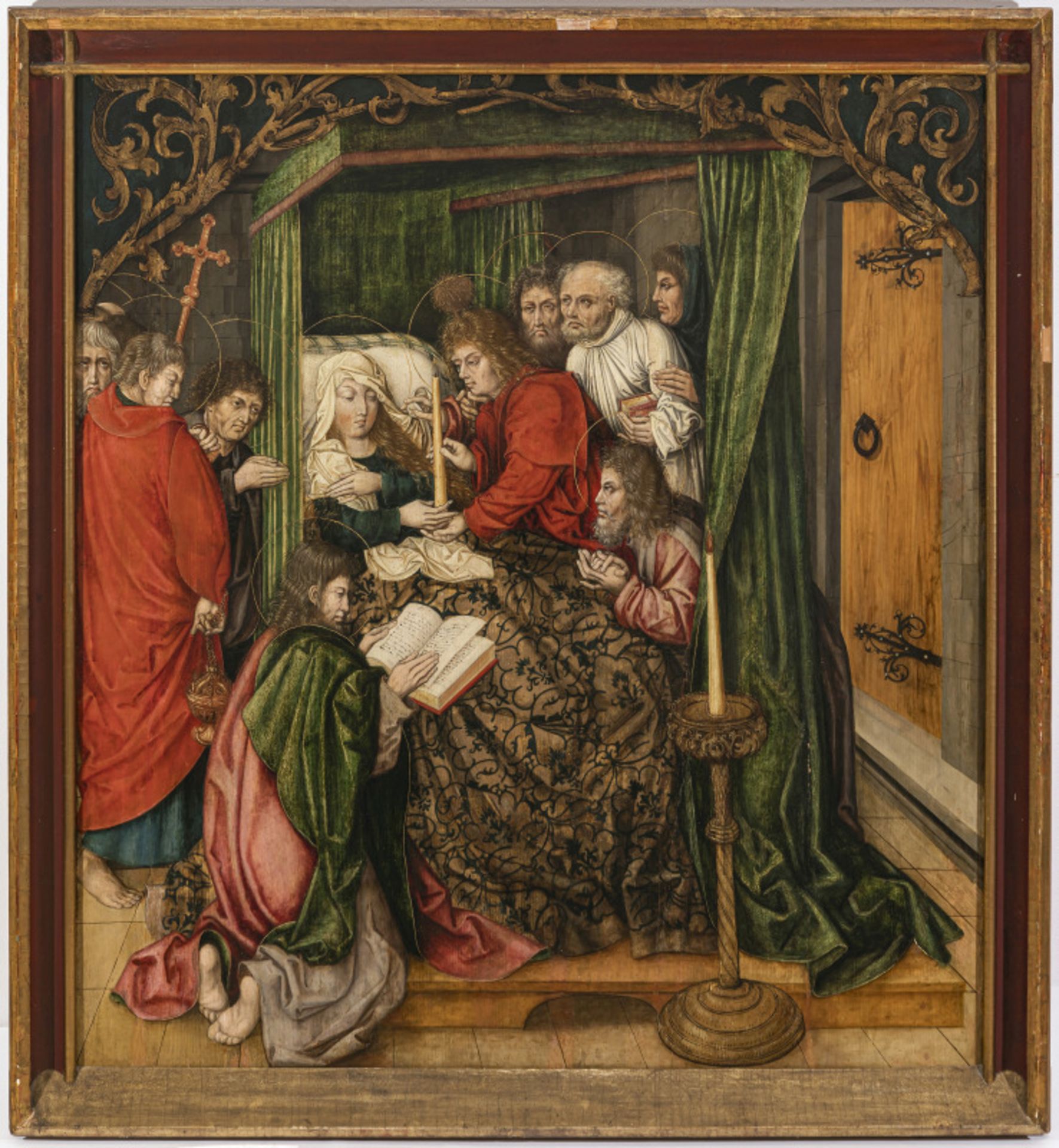 Oberrheinischer Meister 1st quarter of the 16th century - Death of the Virgin