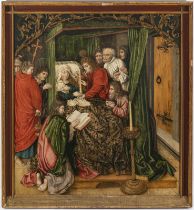 Oberrheinischer Meister 1st quarter of the 16th century - Death of the Virgin