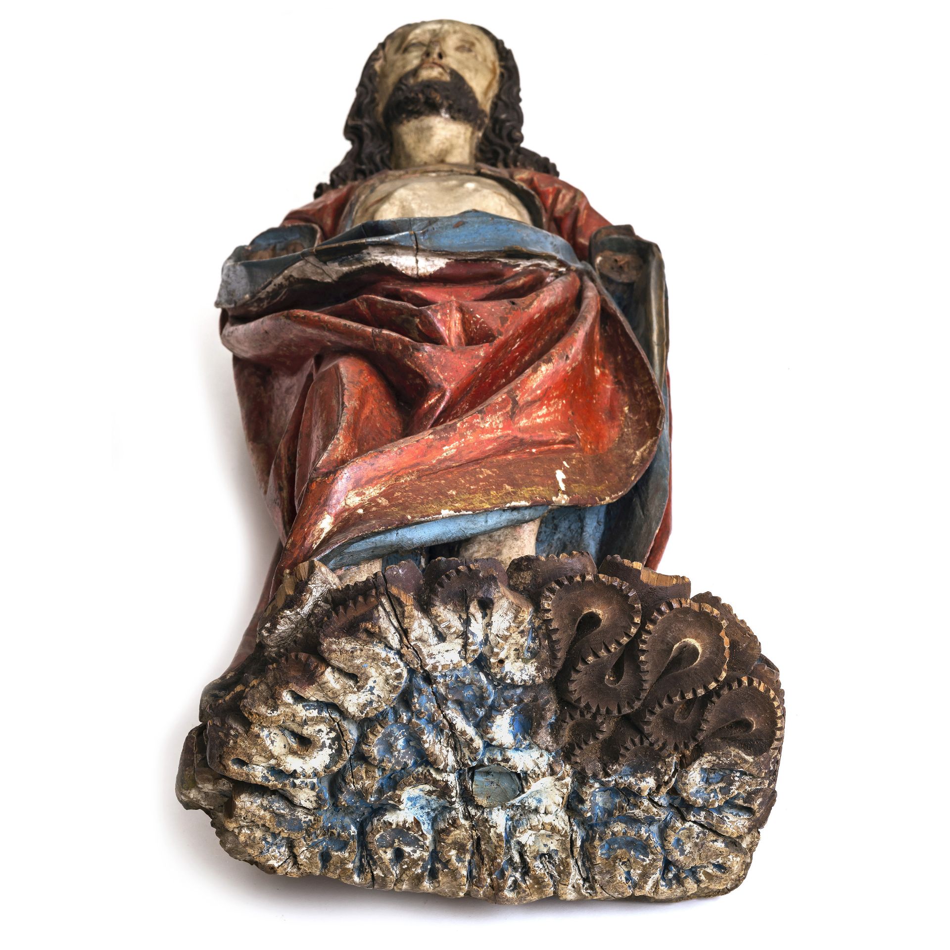 Himmelfahrtschristus - Fränkisch oder mitteldeutsch, um 1480/90 - Bild 3 aus 4