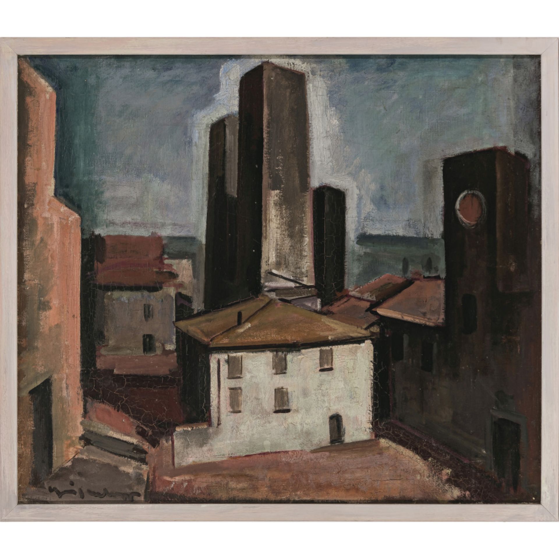 Otto Geigenberger - San Gimignano - Image 2 of 2