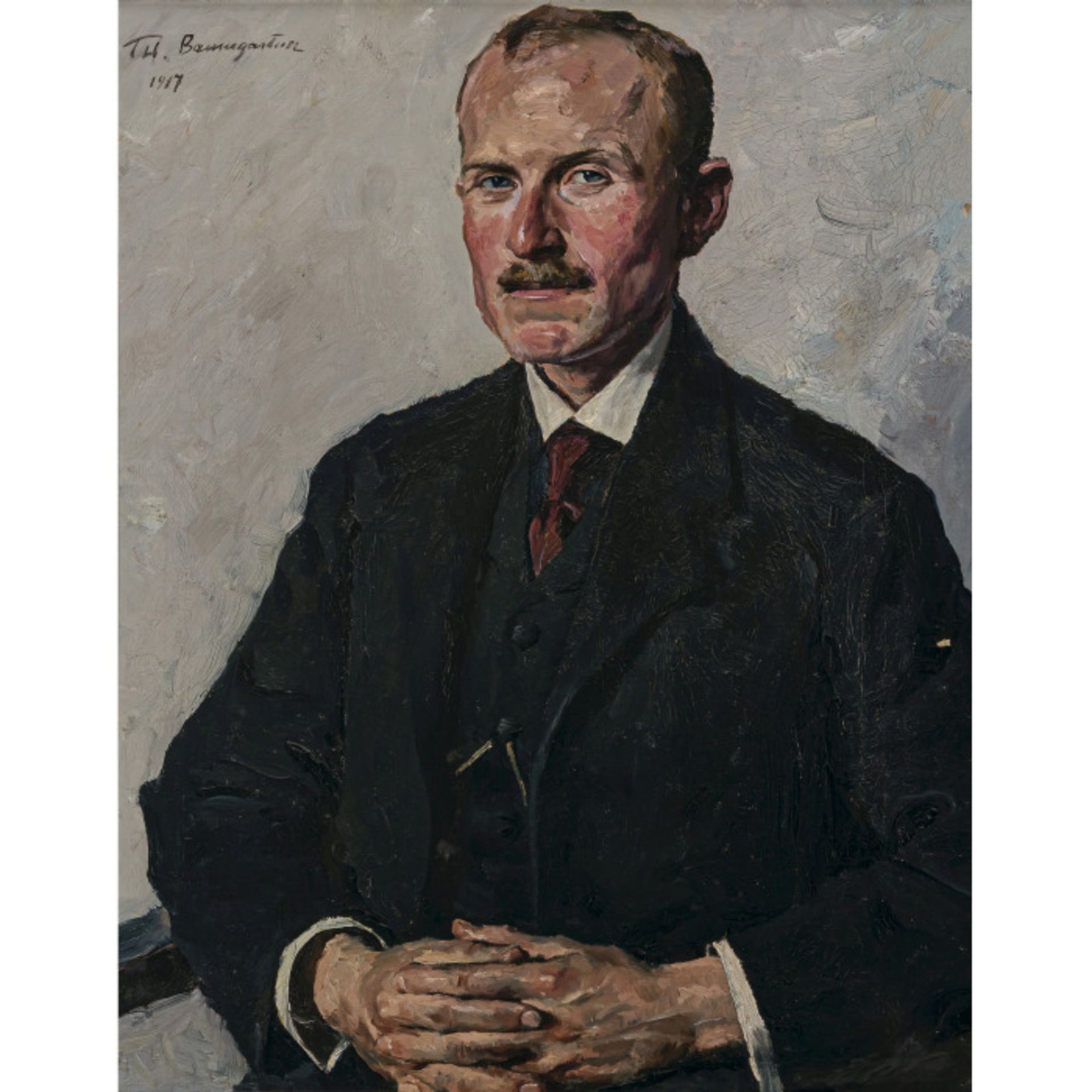 Thomas Baumgartner - Herrenbildnis. 1917