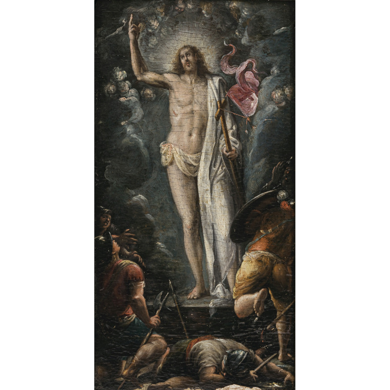 Flämisch last quarter of the 16th century - The Resurrection of Christ