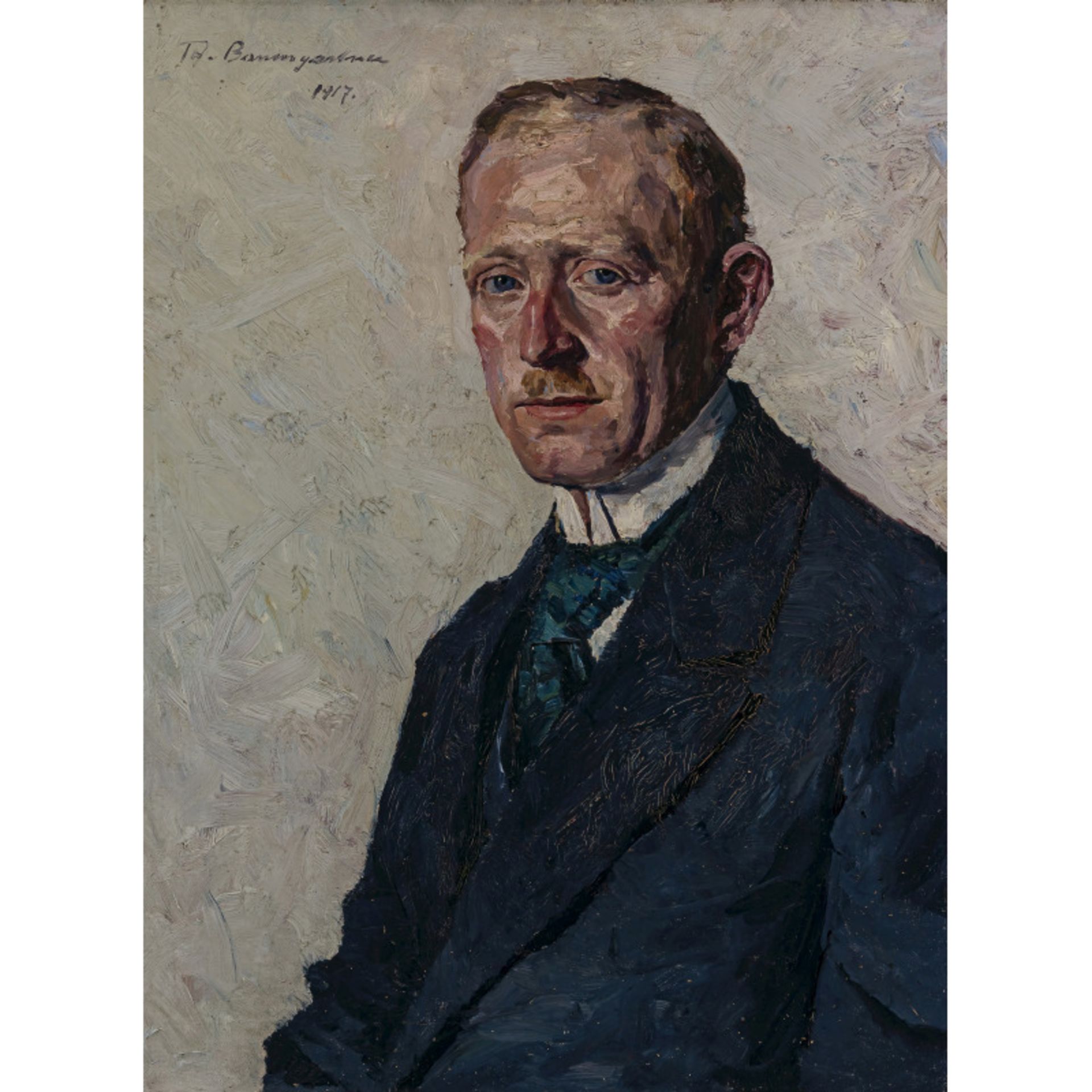 Thomas Baumgartner - Portrait of a man. 1917