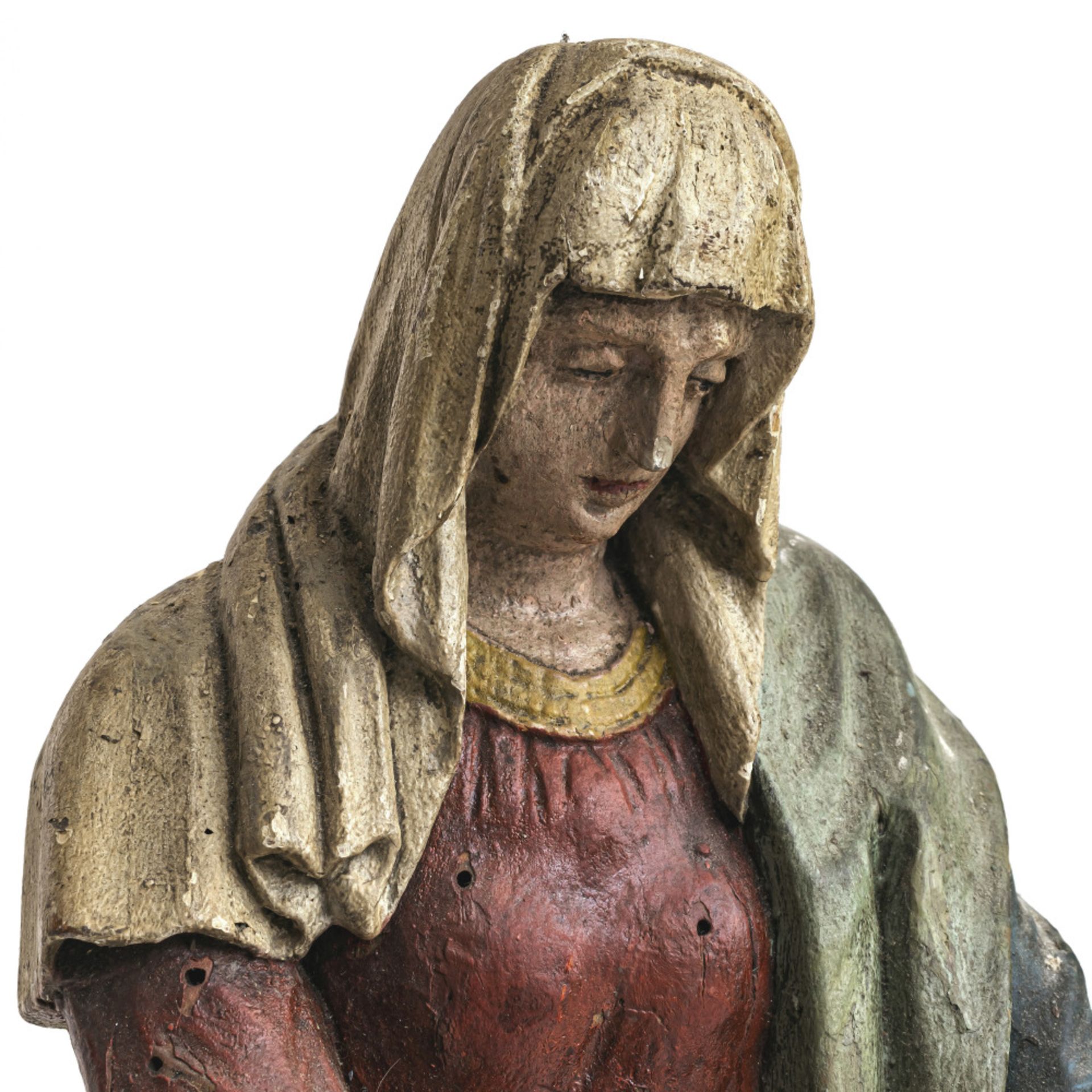 Trauernde Maria - Süddeutsch, um 1800 - Bild 3 aus 3