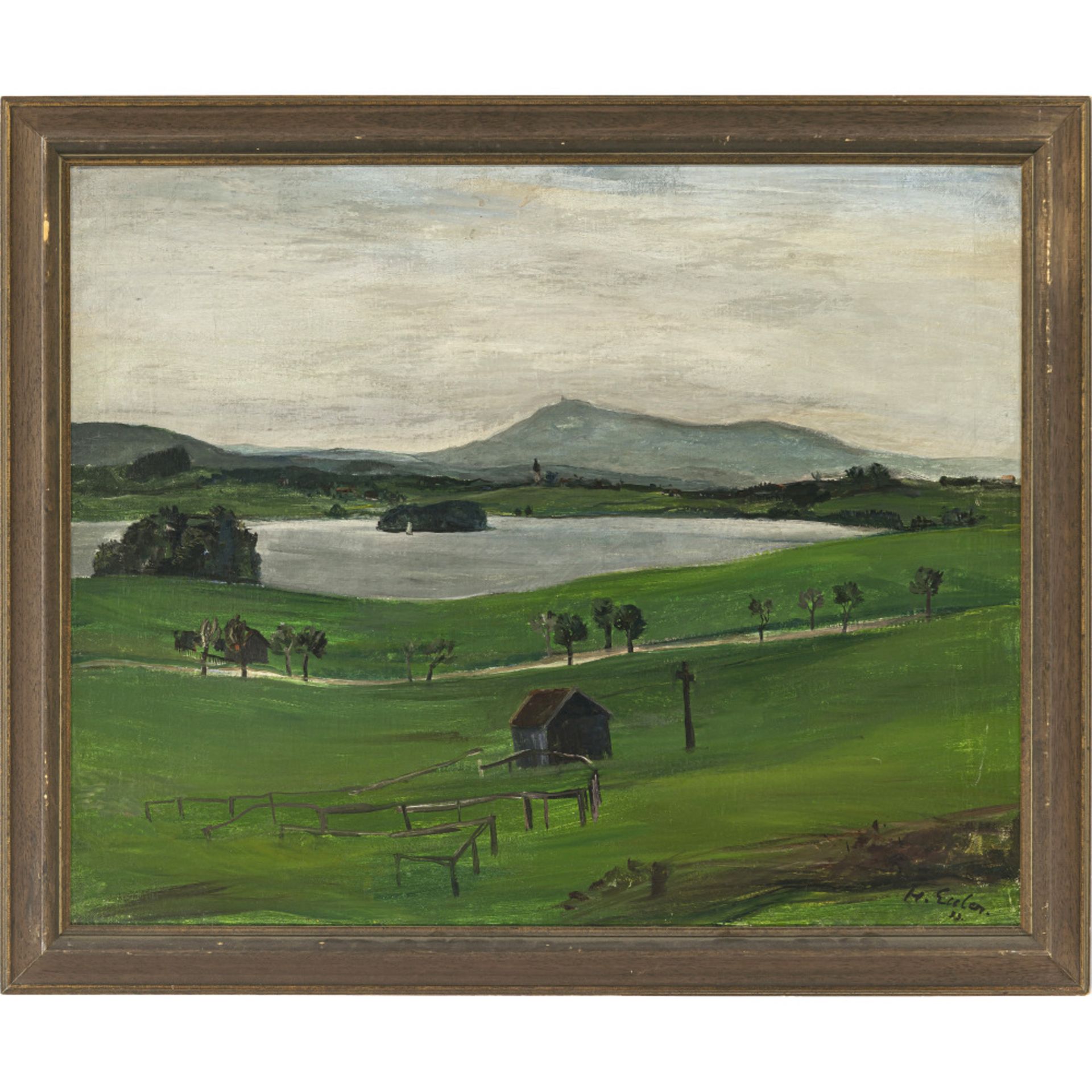 Hermann Euler - Der Staffelsee im Sommer. 1933 - Bild 2 aus 2