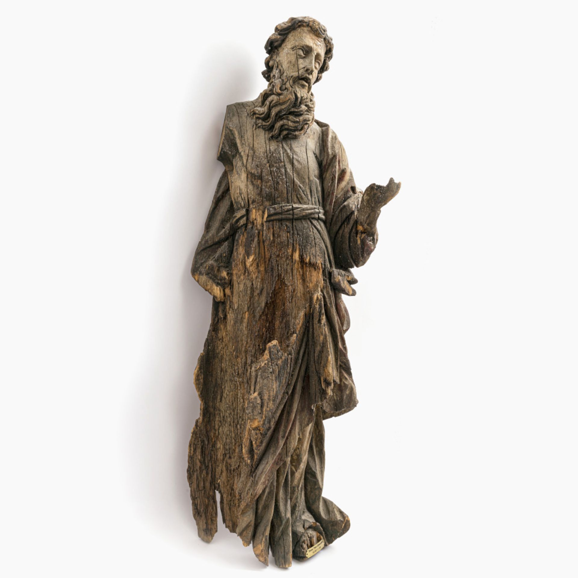 Hl. Apostel (Paulus) - Johann Franz Schwanthaler (1683 Ried - 1762 ebenda), Werkstatt, um 1740 - Bild 2 aus 4