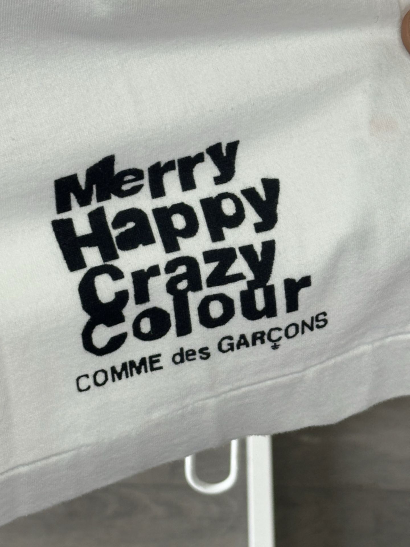 Comme Des GarÃ§ons Mens T-Shirt - New with Tags - Size small fit medium - RRP Â£135 - NO VAT! - Image 3 of 4