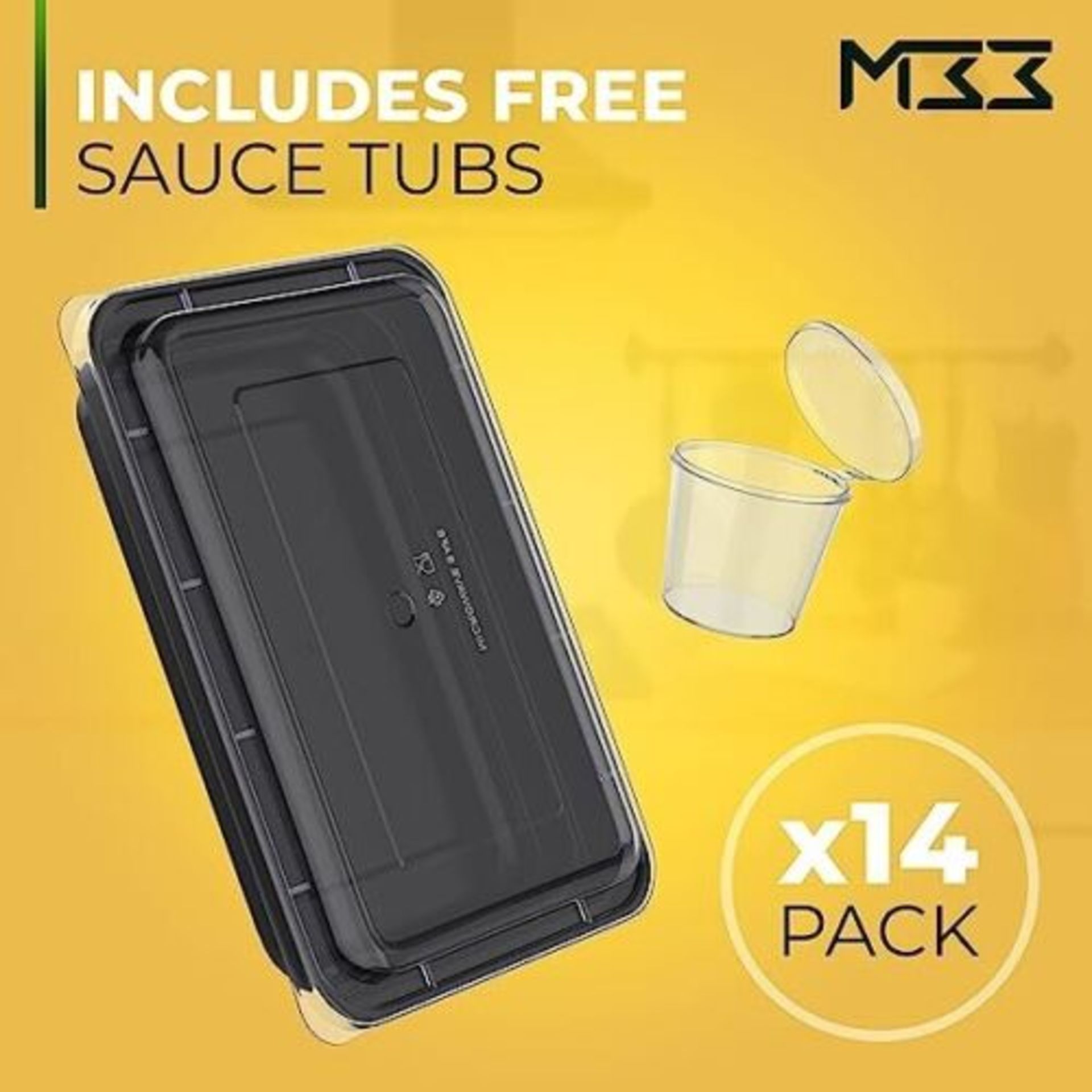 5 x   Mode33 14 x Premium Meal Prep Containers - RRP AMAZ Â£94.95 ! - Image 10 of 10
