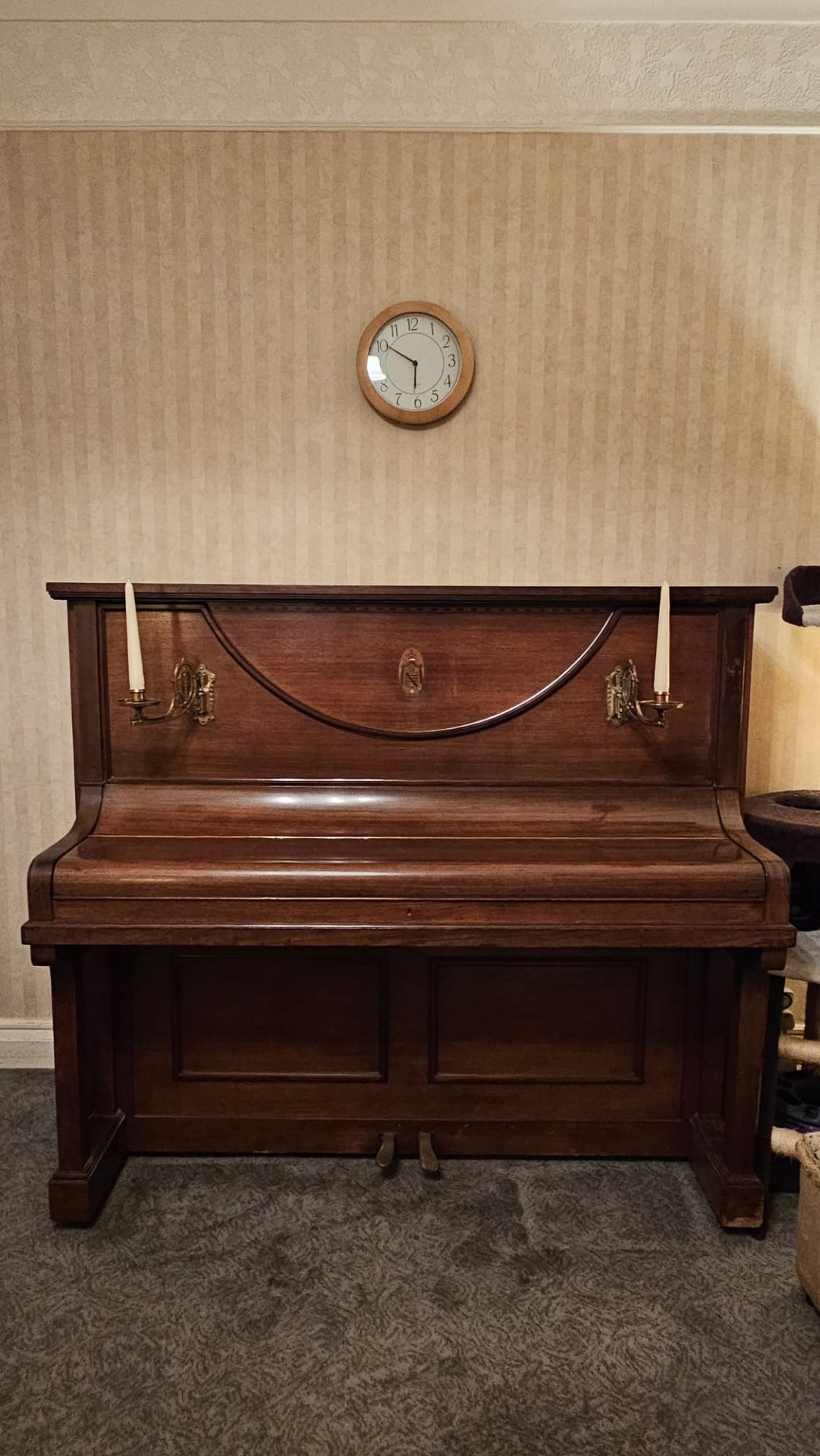 Weissbrod Upright Piano with 12642 Stamped Inside. Collection in Leeds. NO VAT. - Bild 9 aus 9